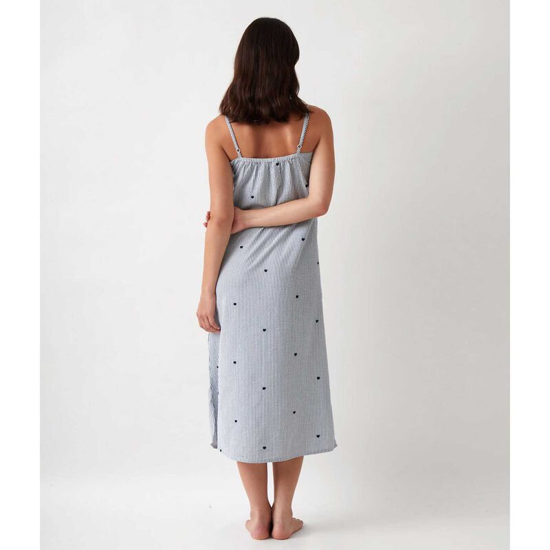 Wallace Cotton Esme Pintuck Strappy Nightie image number 1